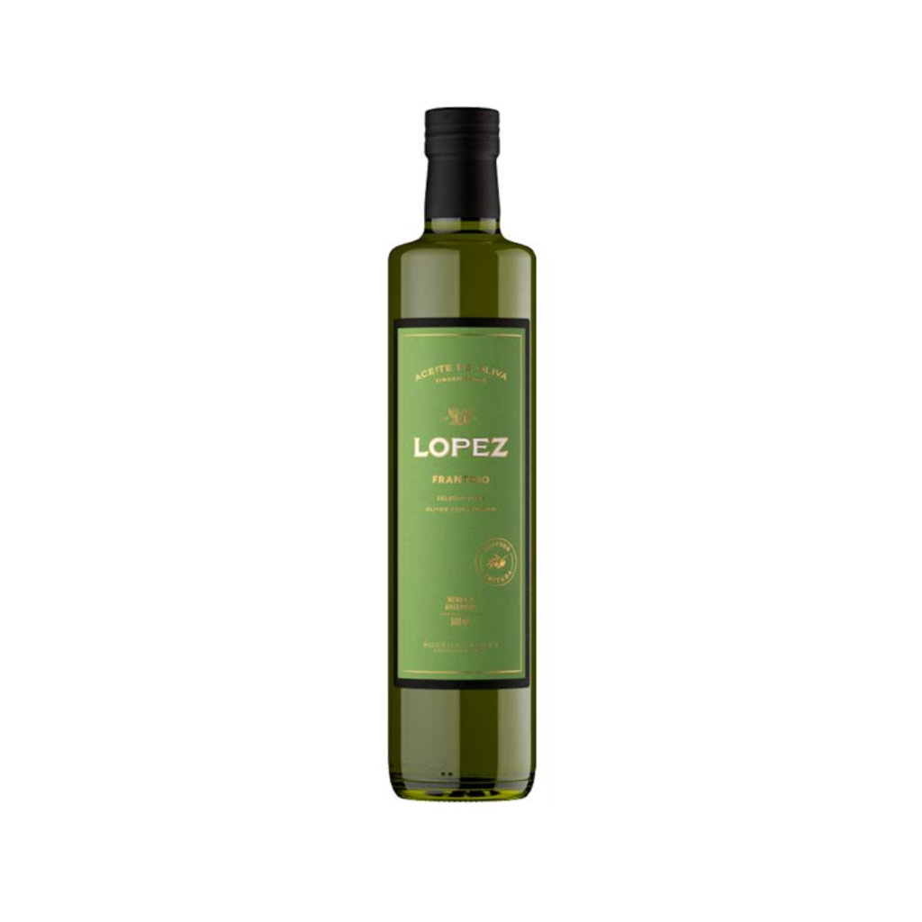 LOPEZ Aceite e Oliva Virgen Extra Frantoio x 500cc