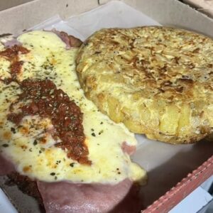 Milanesa napo con guarnicion